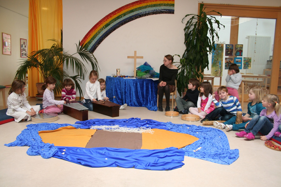 Religiöse Erziehung spielt wichtige Rolle im evangelischen Kindergarten